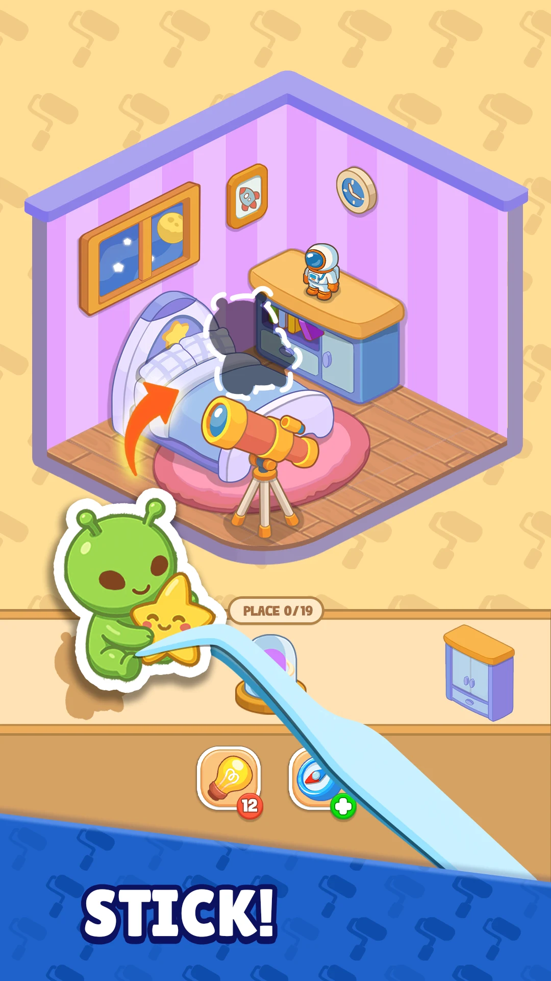 My Dreamy Stickers: Merge Game screenshot
