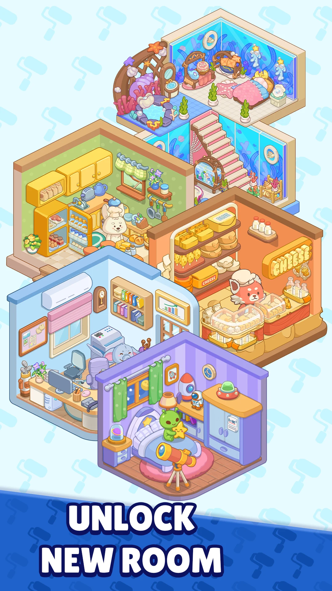 My Dreamy Stickers: Merge Game screenshot
